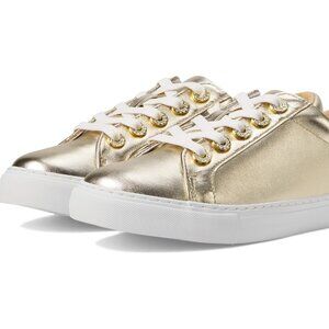 New in Box! Lilly Pulitzer Lux Hallie Sneaker, Gold Metallic, Size 6.5